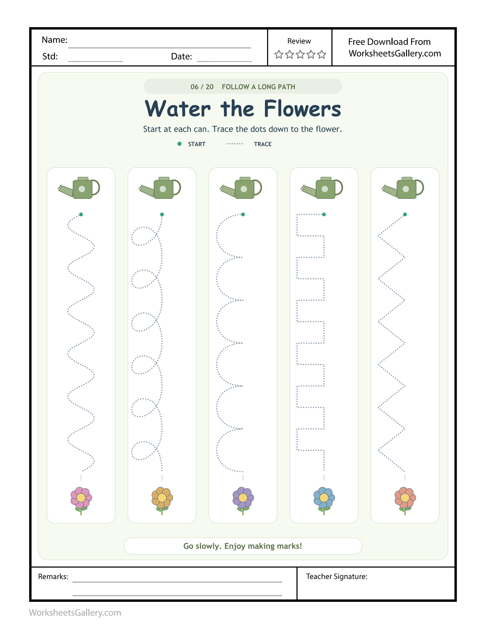 Flower Path Practice: 4 Wonderful Long-Route Games