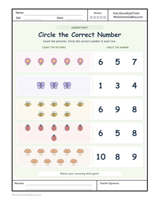Garden Picture Count: 6 Powerful Whole-Object Games
