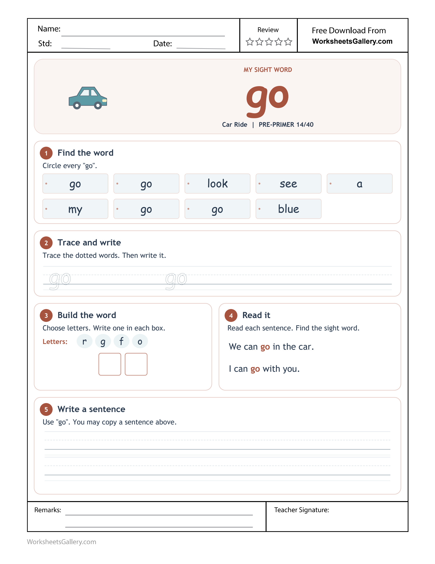 Go Word Journeys: 4 Brilliant Car-and-Reader Games