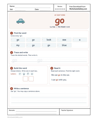Go Word Journeys: 4 Brilliant Car-and-Reader Games