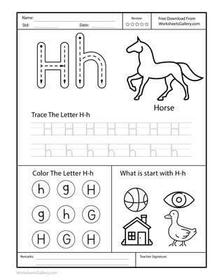 Happy Handwriting: Letter H in 4 Powerful Play Plans