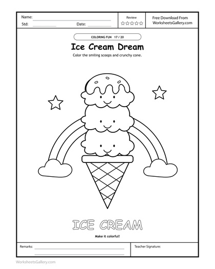 Ice Cream Color Stack: 4 Brilliant Flavor-Story Games
