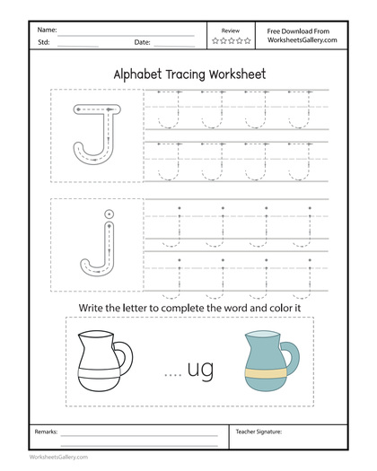 Jj Worksheet: 5 Wonderful Jug Hook Activities