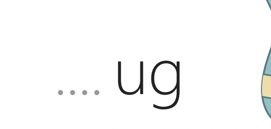The beginning-letter space before ug in the Jj word-completion task