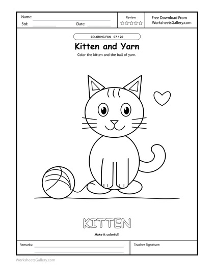 Kitten Yarn Colors: 5 Brilliant Texture-Making Games