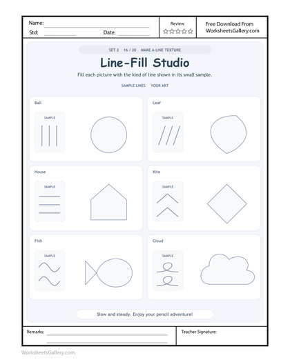 Line Texture Choices: 5 Powerful Fill-the-Picture Ideas