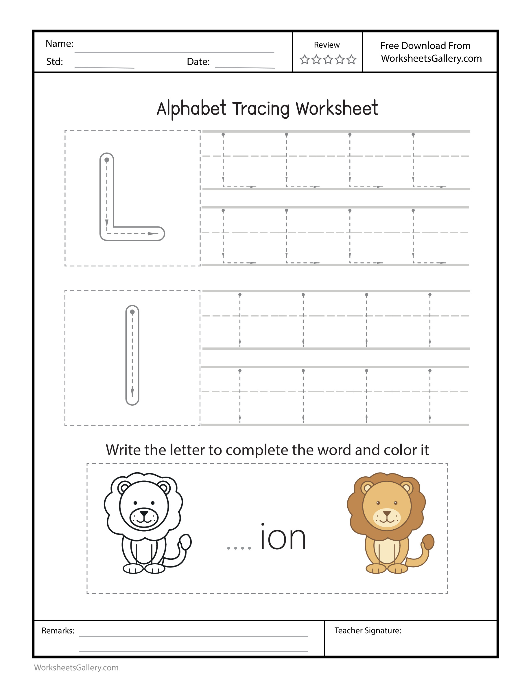 Ll Worksheet: 4 Powerful Lion Corner Learning Wins