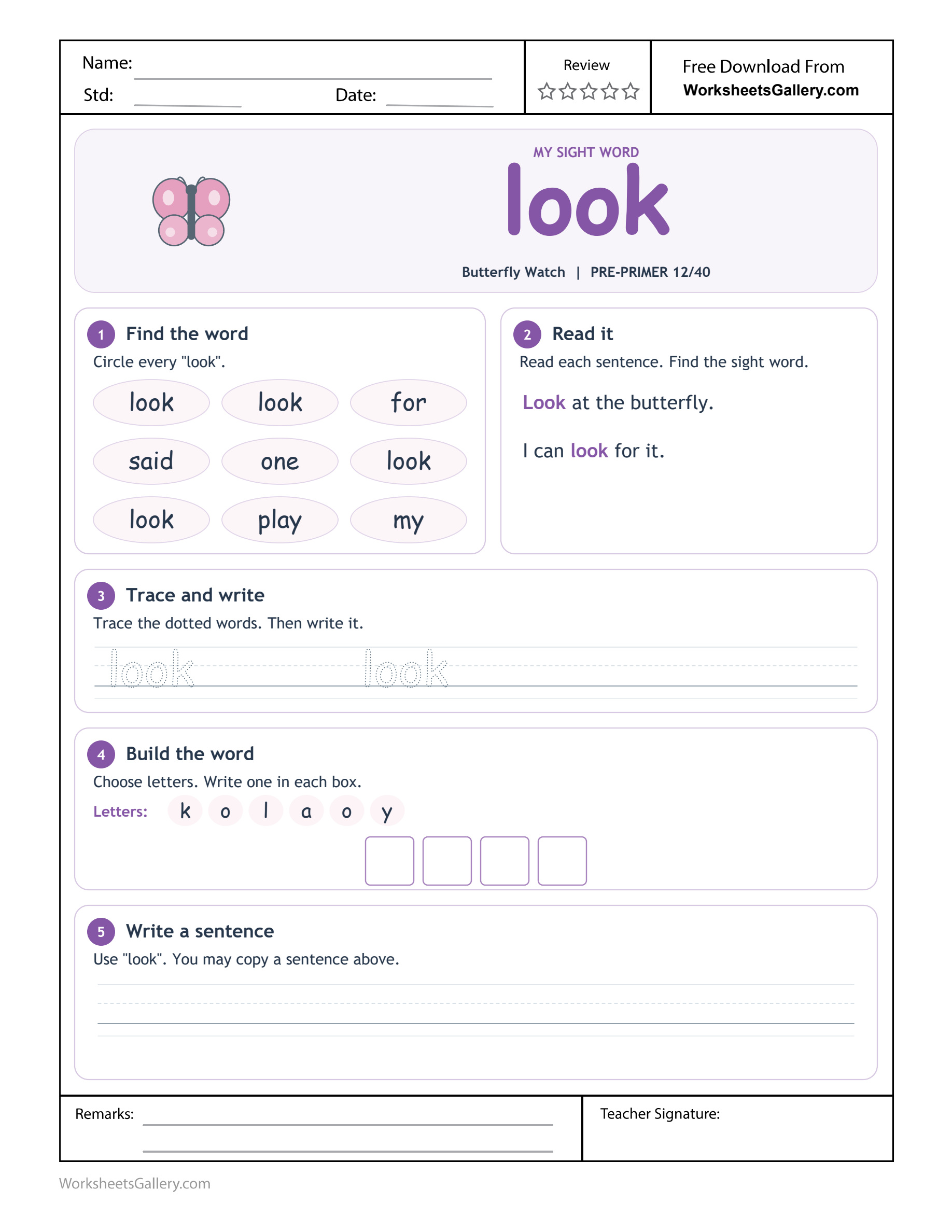 Look Word Lab: 6 Brilliant Butterfly-Reading Games