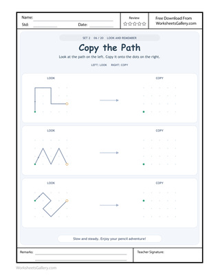 Path Copy Thinking: 6 Brilliant Look-and-Draw Activities
