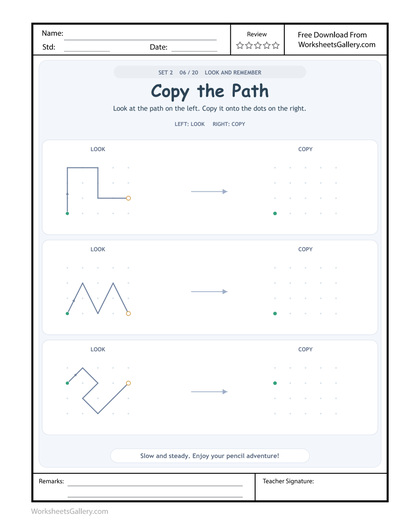 Path Copy Thinking: 6 Brilliant Look-and-Draw Activities