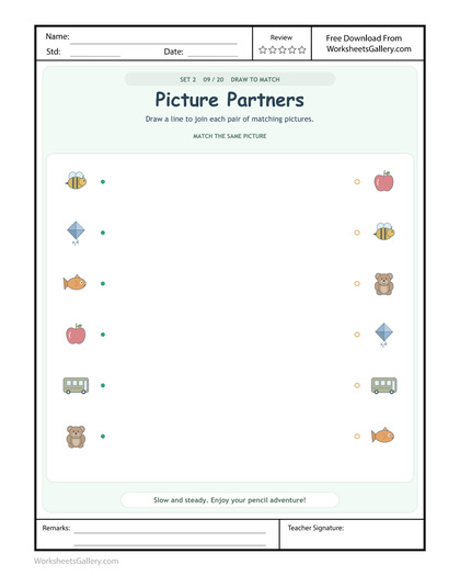 Picture Pair Routes: 6 Brilliant Match-and-Connect Games