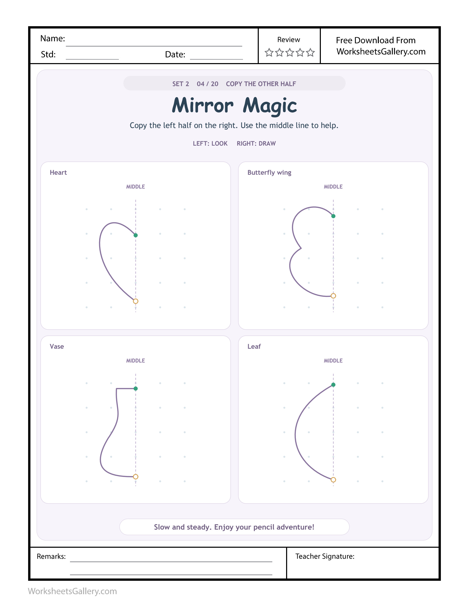 Mirror Half Drawing: 5 Brilliant Across-the-Line Ideas