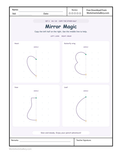 Mirror Half Drawing: 5 Brilliant Across-the-Line Ideas