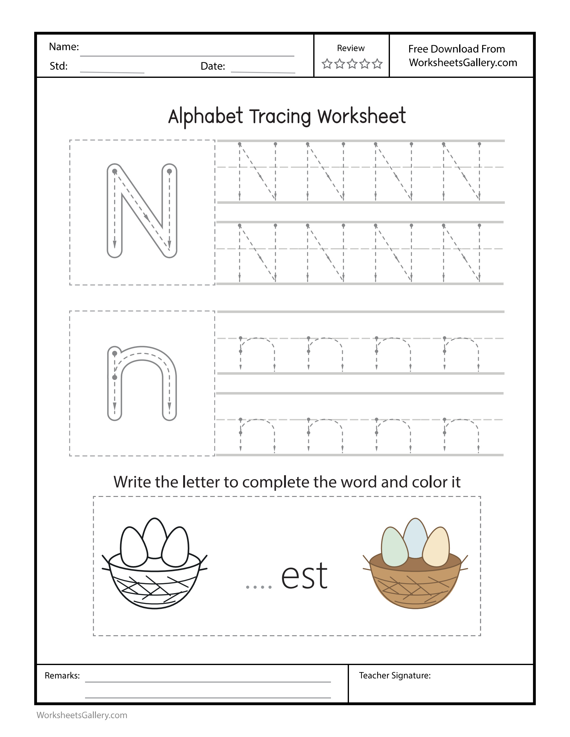 Nn Worksheet: 6 Wonderful Nest Note Discoveries
