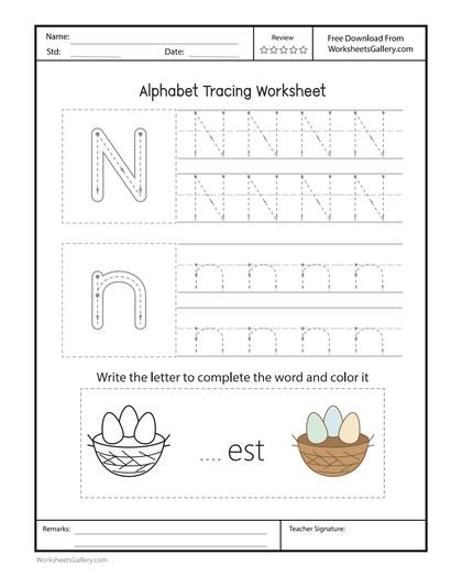 Nn Worksheet: 6 Wonderful Nest Note Discoveries