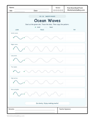 Ocean Wave Tracing: 6 Brilliant Smooth-Movement Games