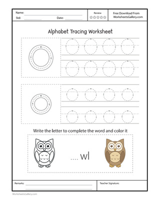 Oo Worksheet: 4 Brilliant Owl Loop Adventures