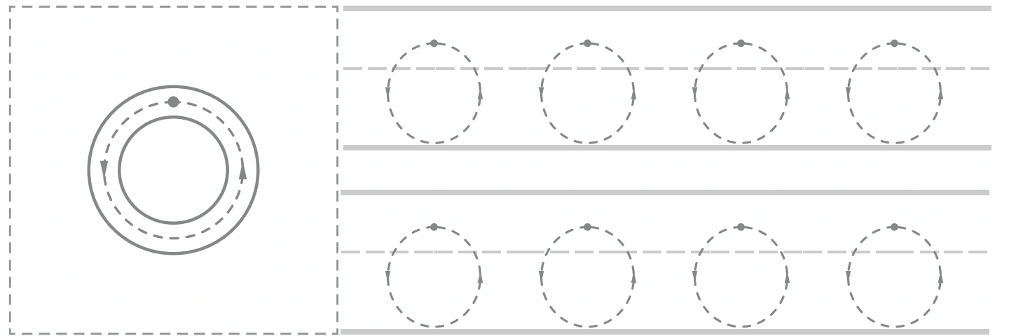 Lowercase o model beside two rows of dotted o tracing on the owl page