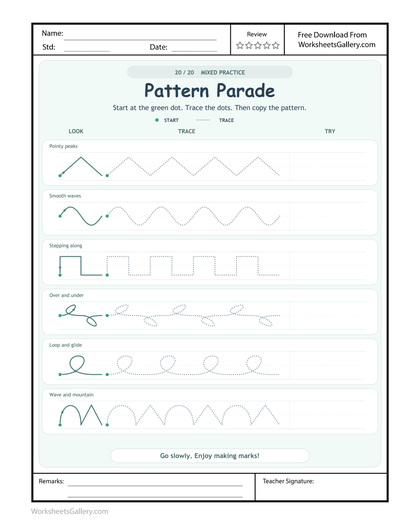 Pattern Parade Paths: 6 Powerful Mixed-Movement Games