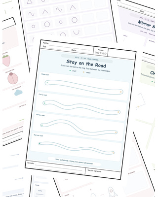 Prewriting Discovery Pack: 20 Brilliant Pencil Challenges