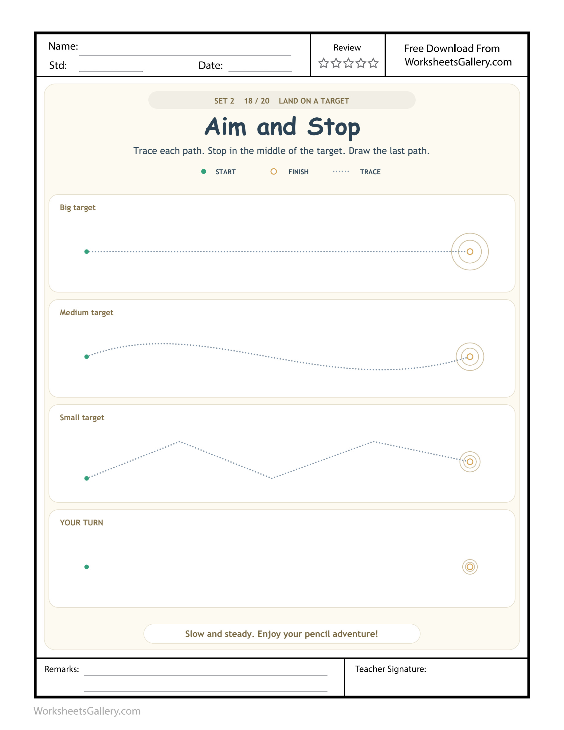 Target Landing Lines: 6 Wonderful Ways to Aim and Stop