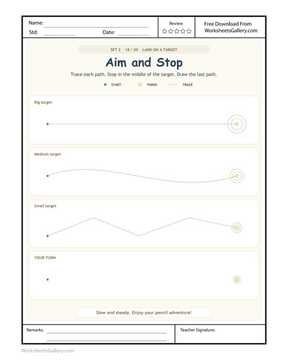 Target Landing Lines: 6 Wonderful Ways to Aim and Stop