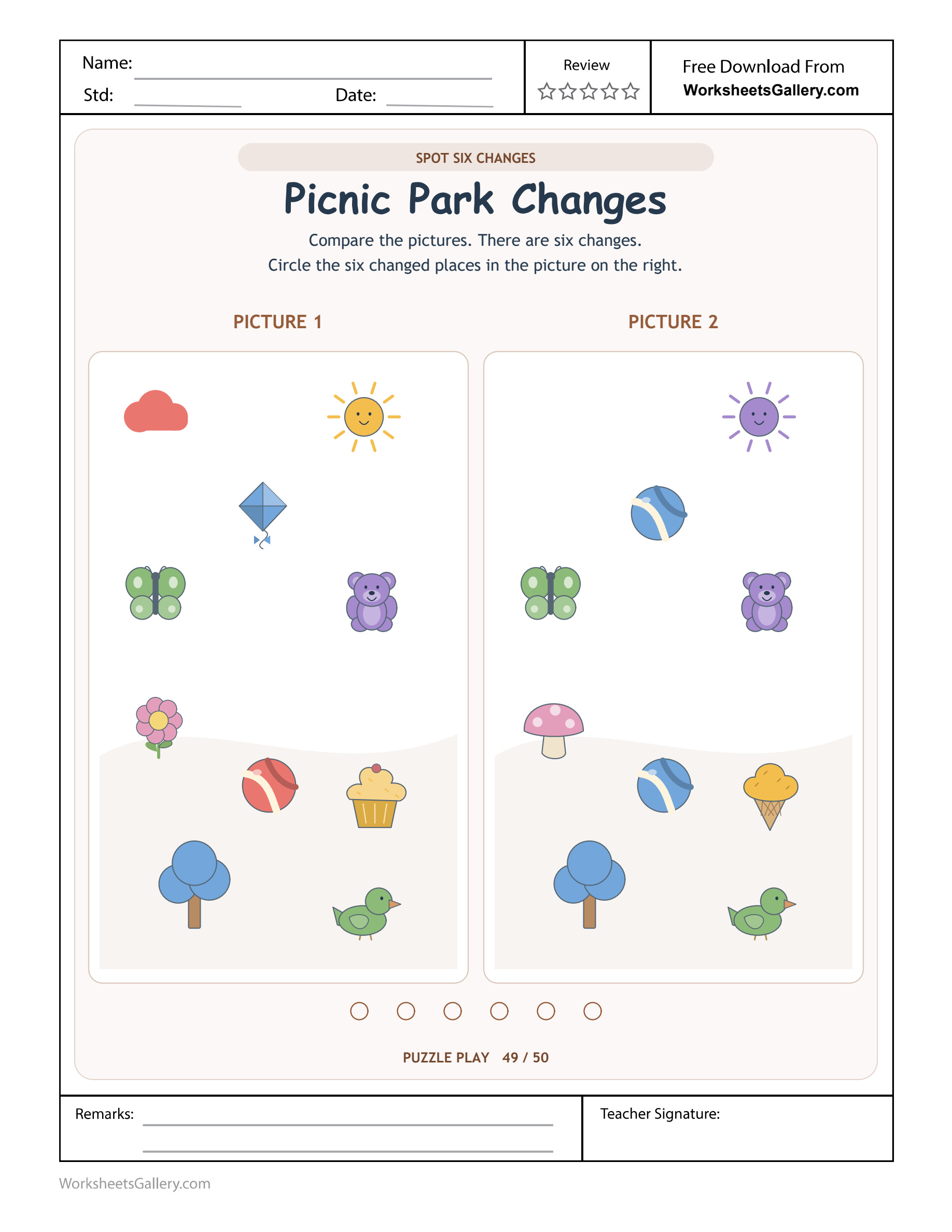 Picnic Change Detectives: 6 Clever Evidence Finds