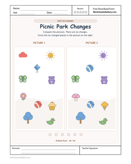 Picnic Change Detectives: 6 Clever Evidence Finds