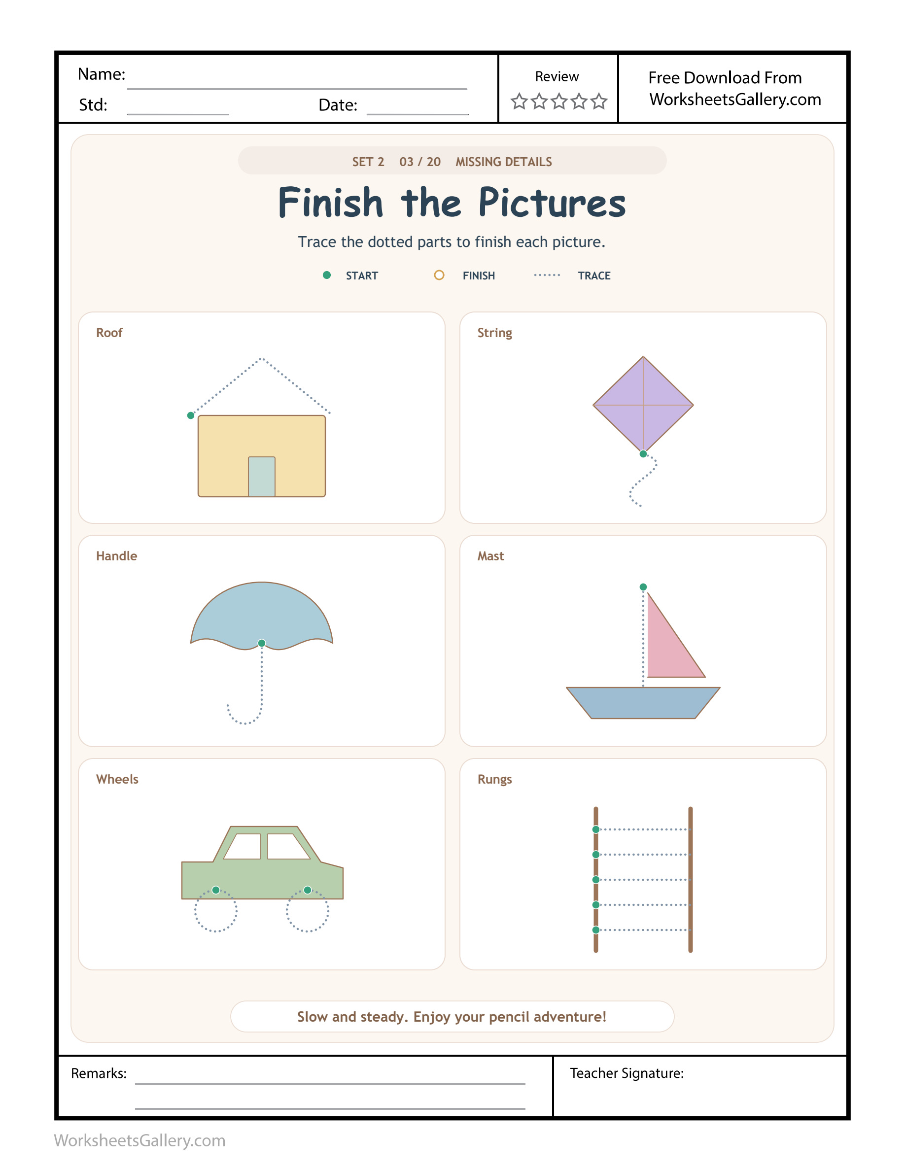 Picture Detail Tracing: 6 Wonderful Ways to Complete Art