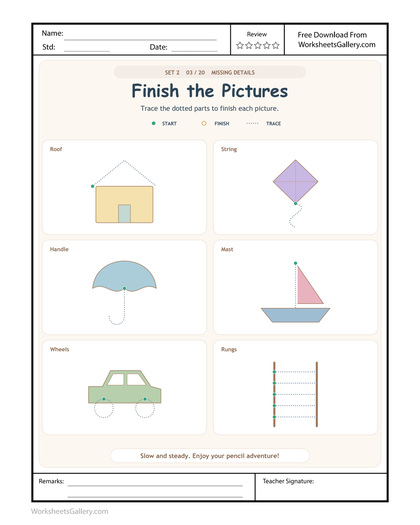 Picture Detail Tracing: 6 Wonderful Ways to Complete Art