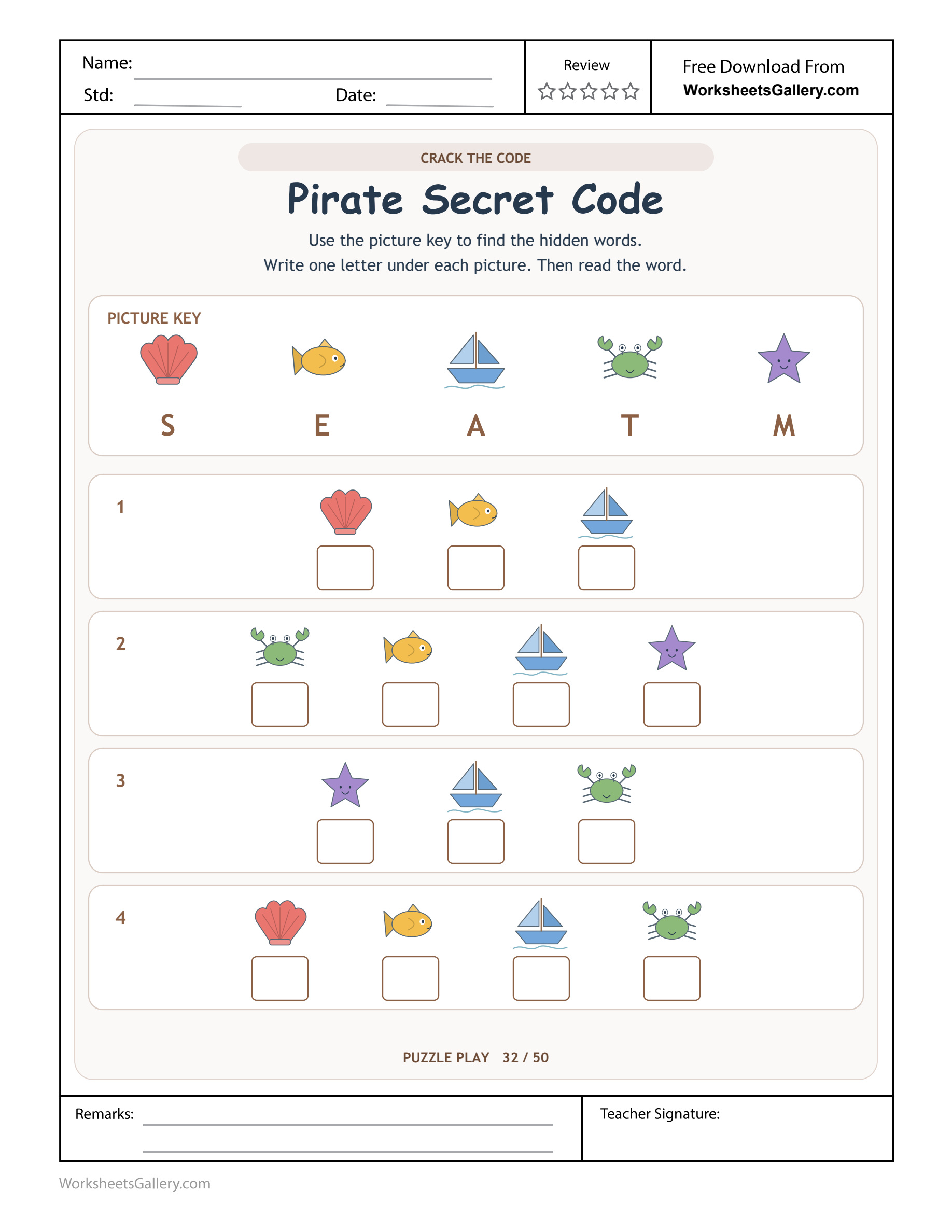 Pirate Code Reading: 4 Brilliant Hidden Word Finds