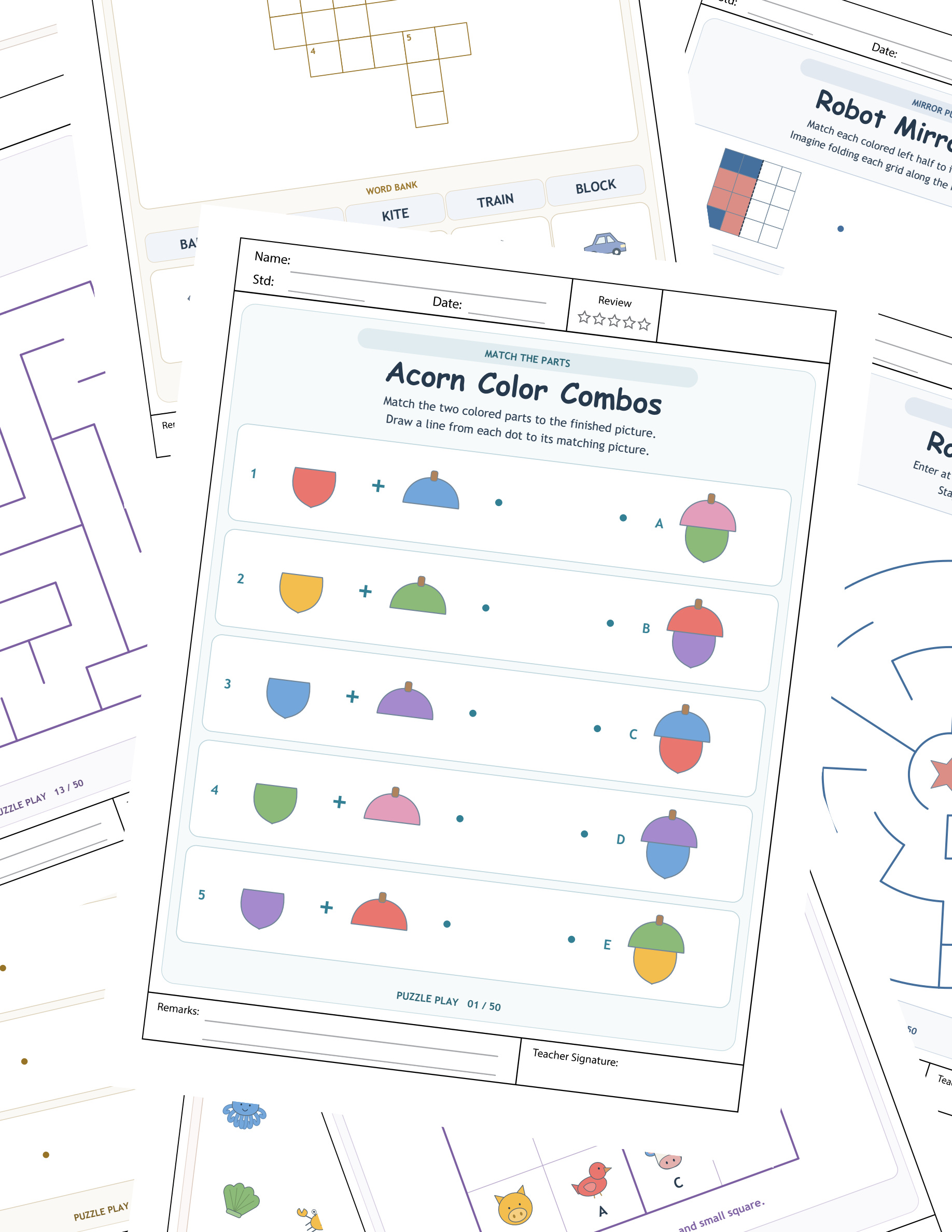 Puzzle Discovery Collection: 25 Brilliant Thinking Tasks