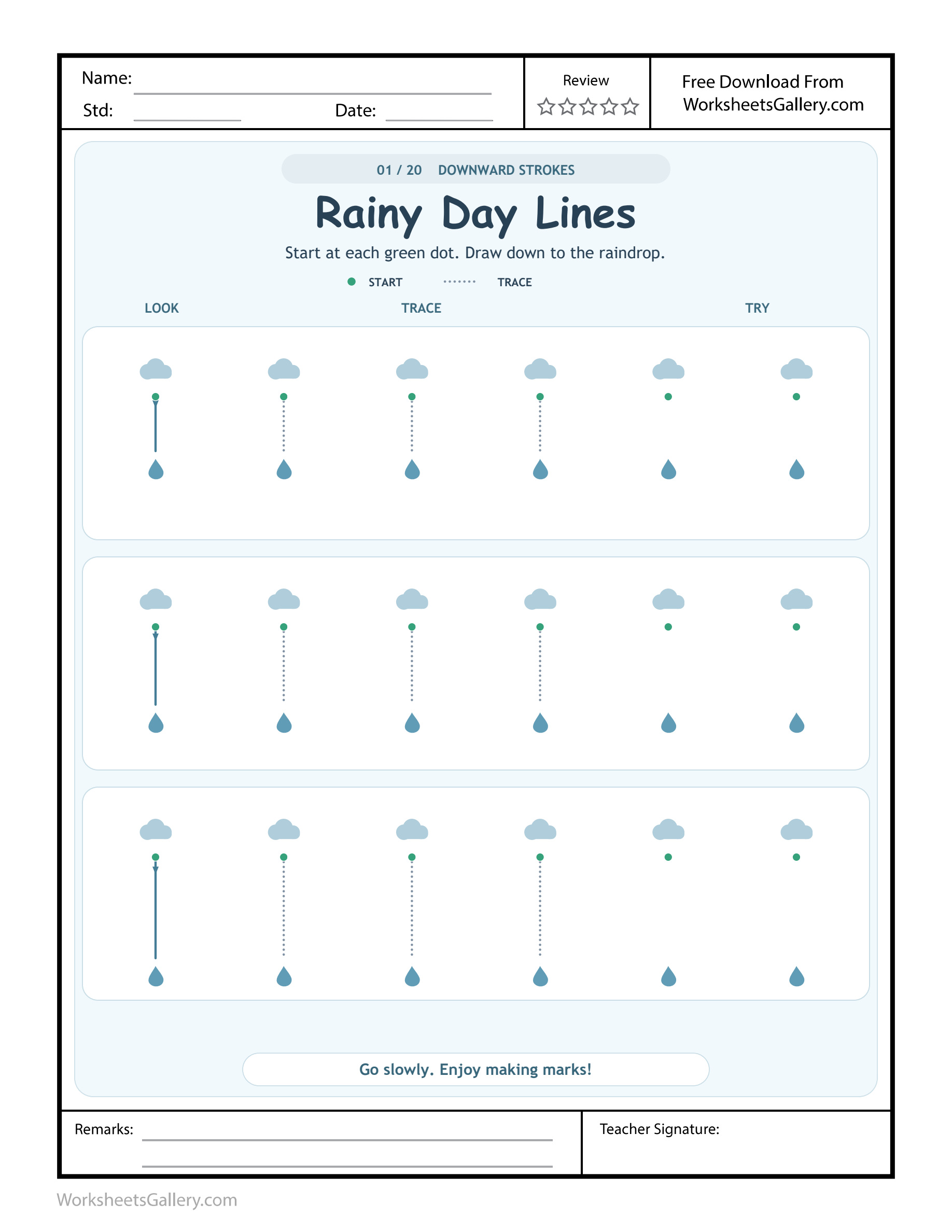 Rain Line Practice: 5 Brilliant Start-and-Stop Games