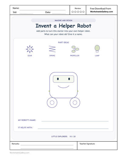 Helper Robot Invention: 4 Brilliant Part Possibilities