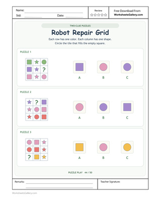 Robot Grid Repair: 3 Brilliant Missing-Tile Clues