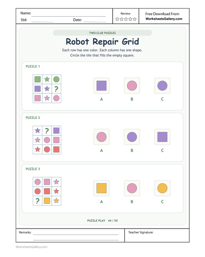 Robot Grid Repair: 3 Brilliant Missing-Tile Clues