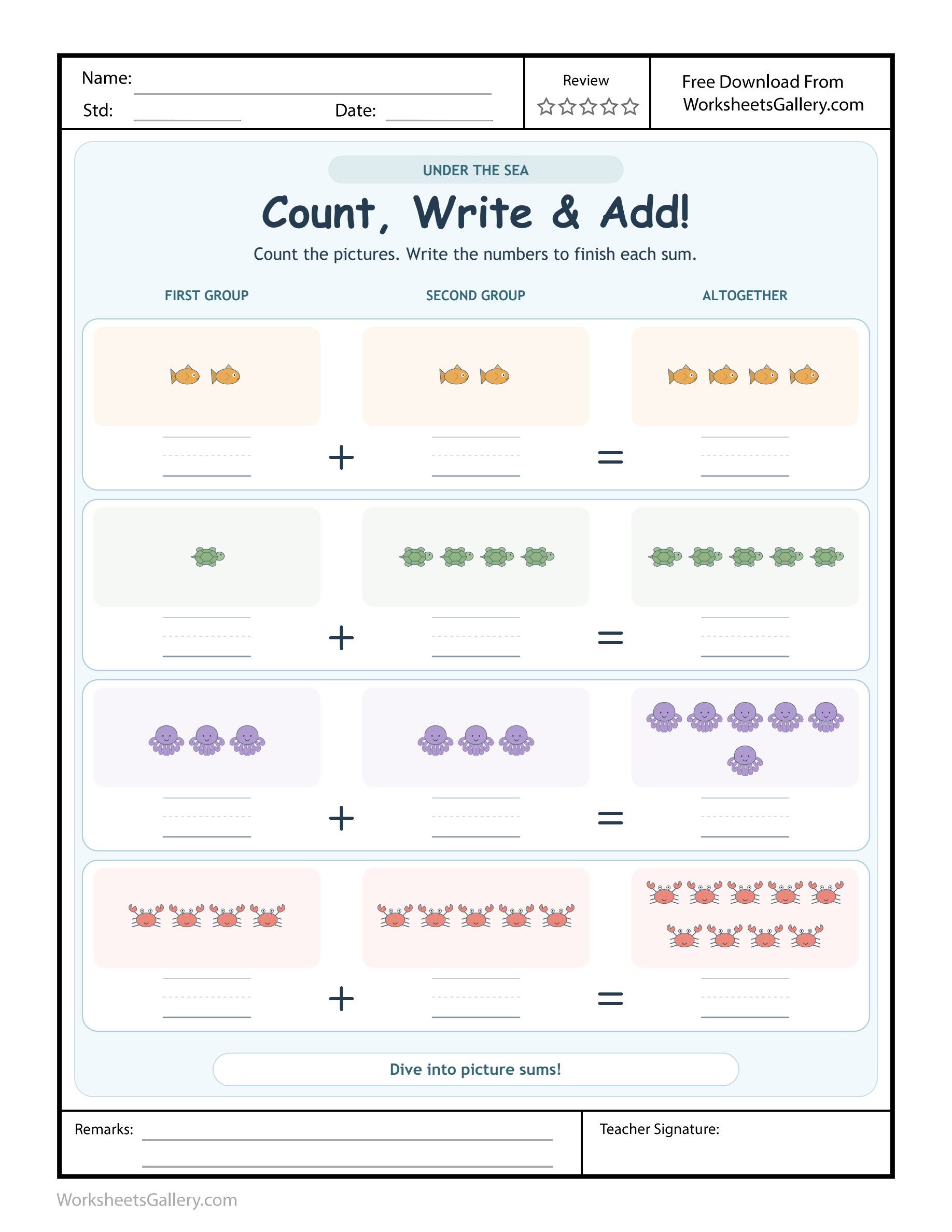 Sea Addition Stories: 4 Powerful Ways to Read Equals