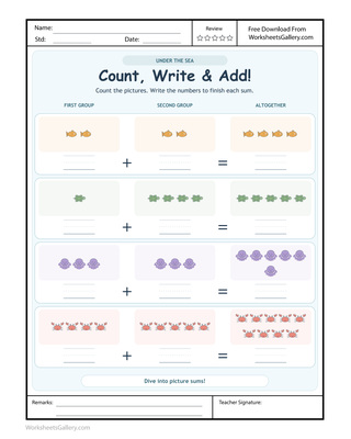 Sea Addition Stories: 4 Powerful Ways to Read Equals