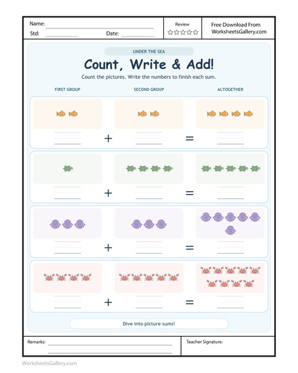 Sea Addition Stories: 4 Powerful Ways to Read Equals