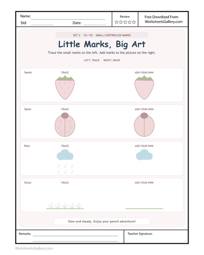 Small Mark Stories: 5 Wonderful Picture-Detail Ideas
