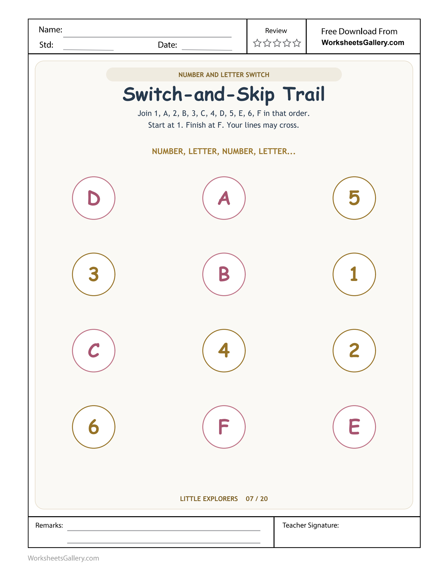 Number Letter Switching: 12 Brilliant Trail Stops