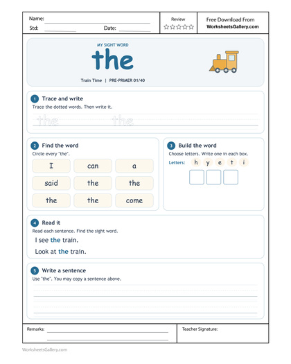 The Word Practice: 5 Powerful Train-Reading Choices