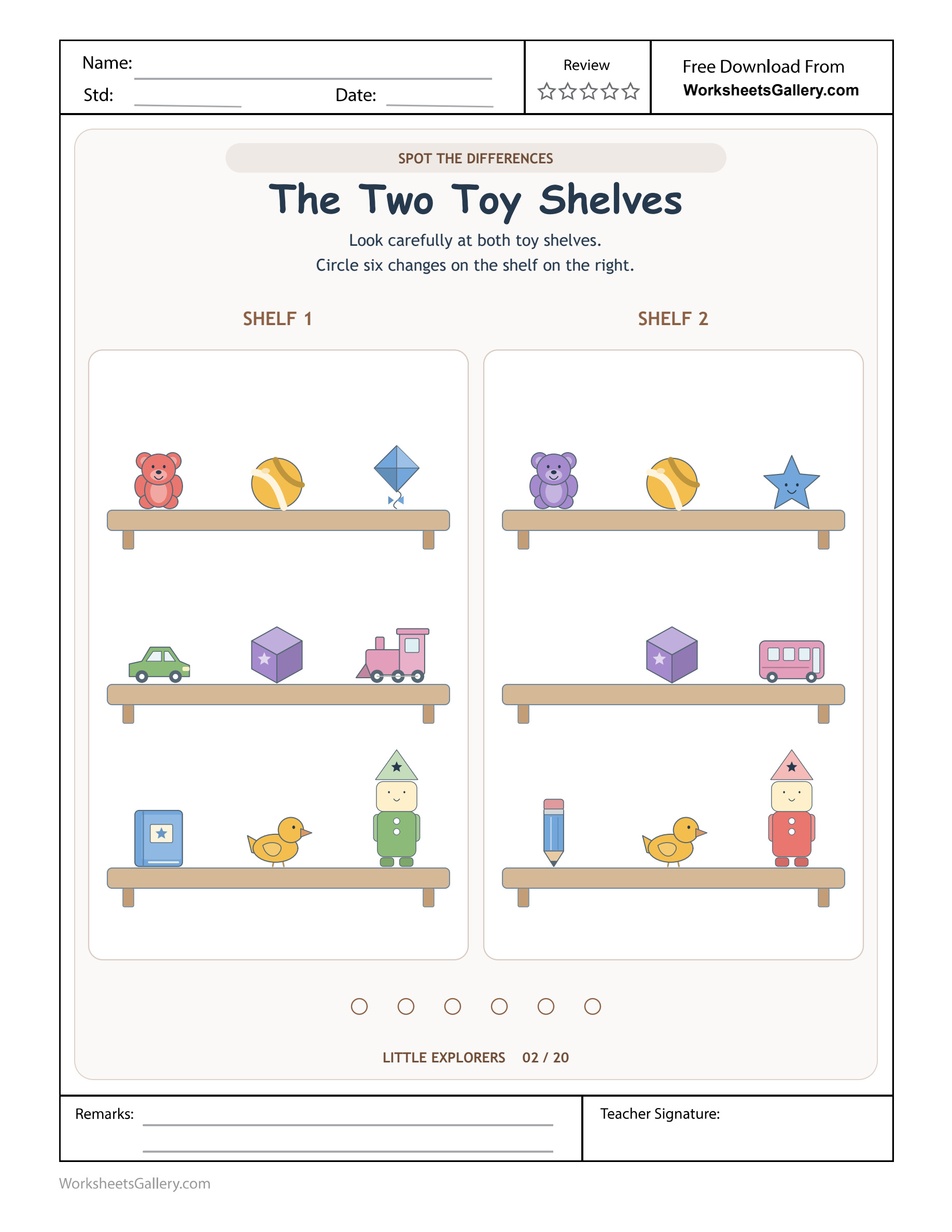 Toy Shelf Differences: 6 Brilliant Location Reports