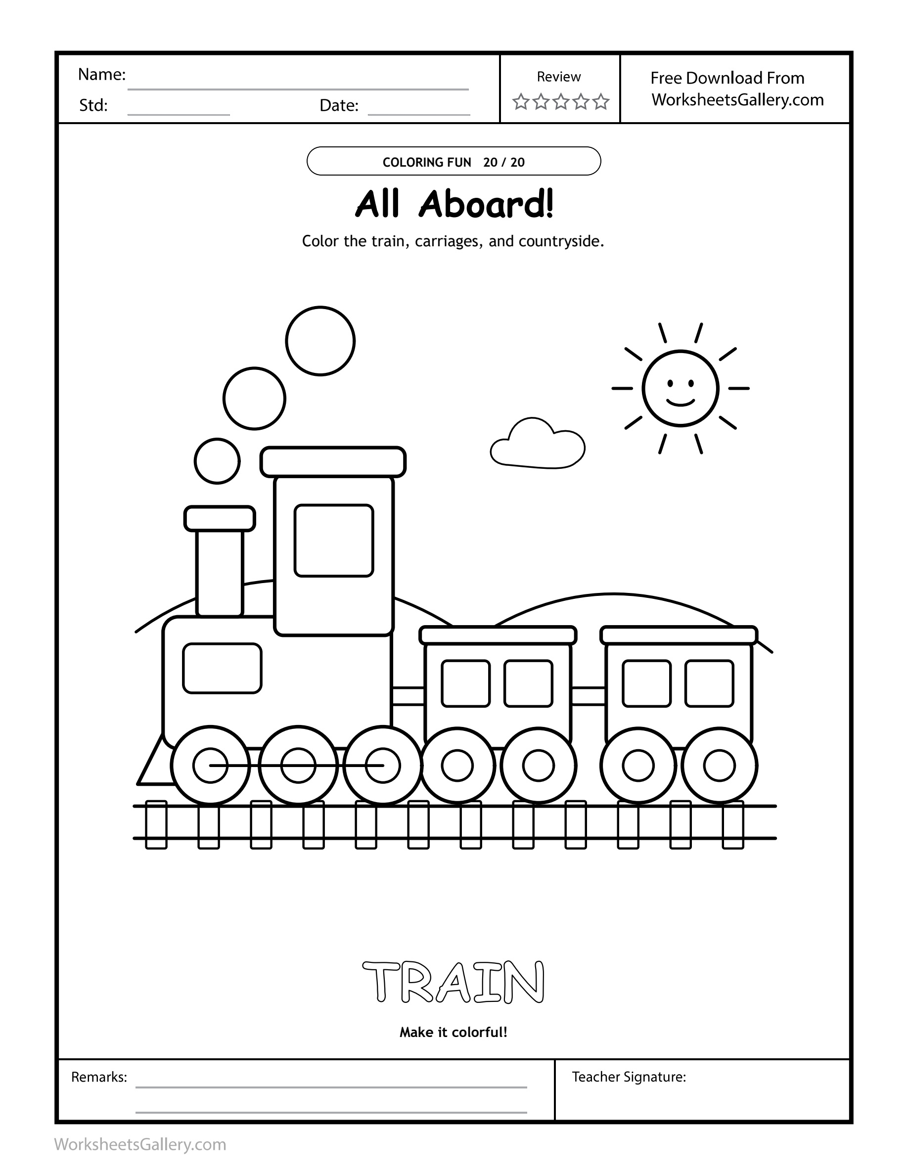 Train Carriage Colors: 4 Powerful Journey-Label Games