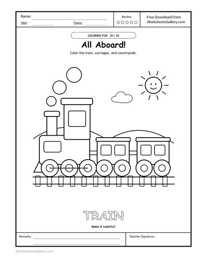 Train Carriage Colors: 4 Powerful Journey-Label Games