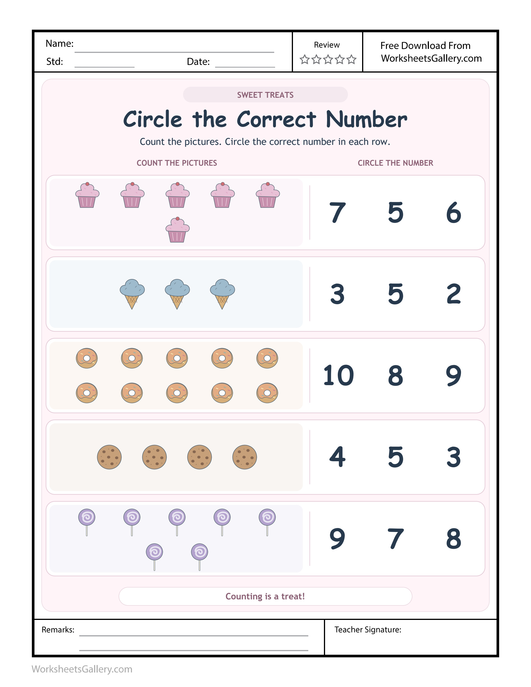Treat Counting Choices: 6 Brilliant Cookie Counter Games