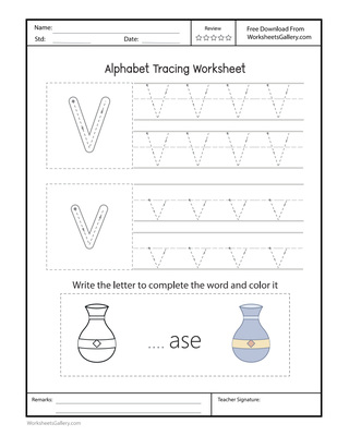 Vv Worksheet: 5 Wonderful Vase Point Missions