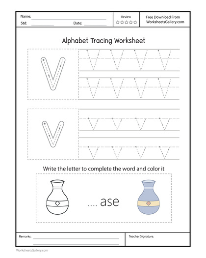 Vv Worksheet: 5 Wonderful Vase Point Missions