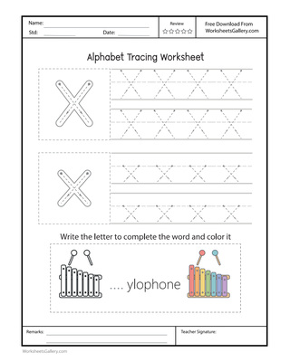 Xx Worksheet: 4 Powerful Xylophone Crossing Games